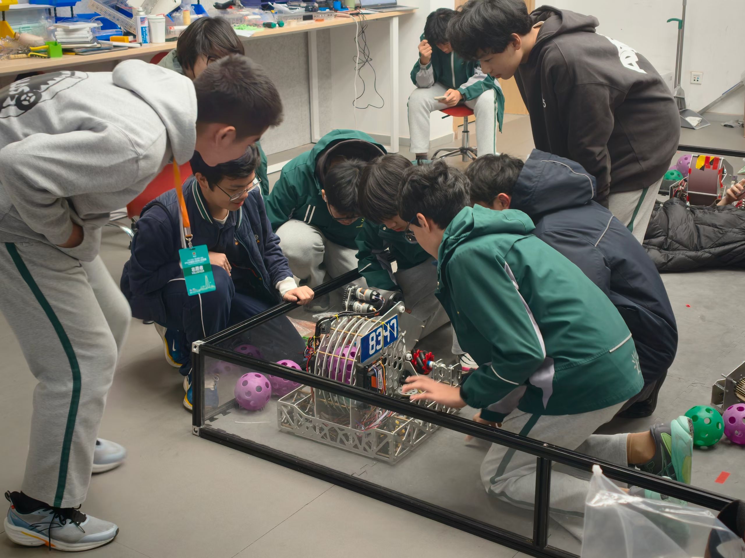 First FTC competition robot