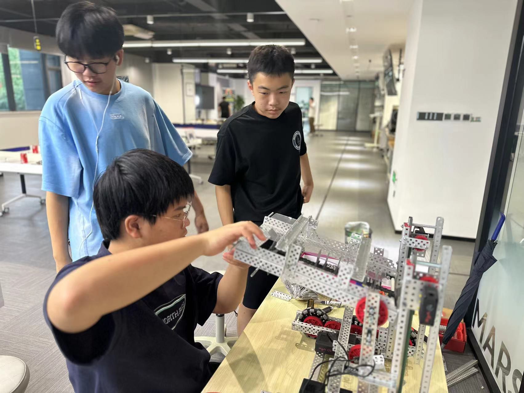 FTC team practice session